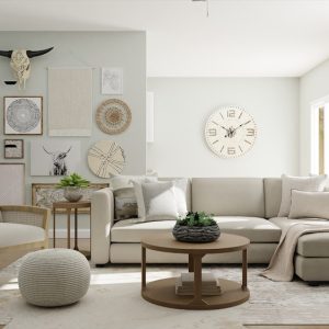 Painted shaker kitchen run (per metre)